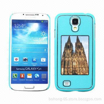 PC Cases for Samsung Galaxy S4, Placed Photos, Various Colors Available